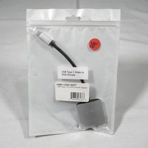 USB Type C Male to VGA Female Adapter